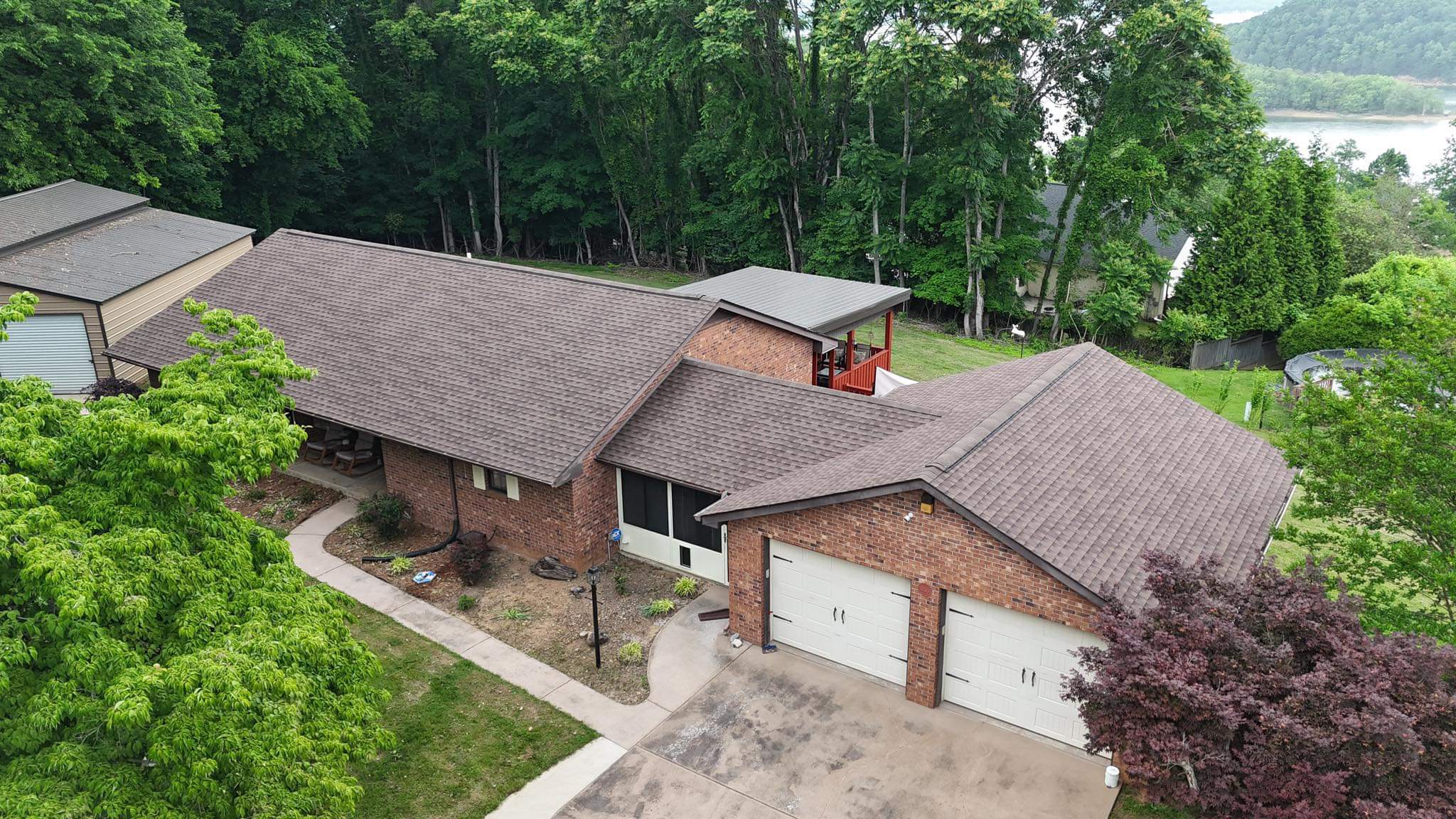  Unveiling Talbott's New Roof: GAF's Timberline Natural Shadow Barkwood Shingles
